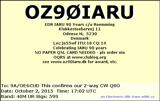 OZ90IARU